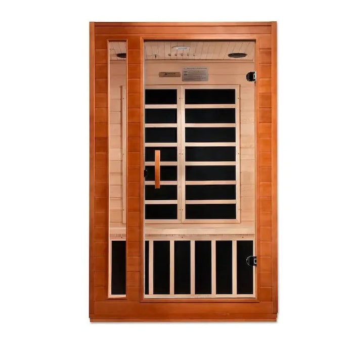 Dynamic Cardoba Elite 2 Person Ultra Low EMF FAR Infrared Sauna | DYN-6203-01 Elite Golden Designs