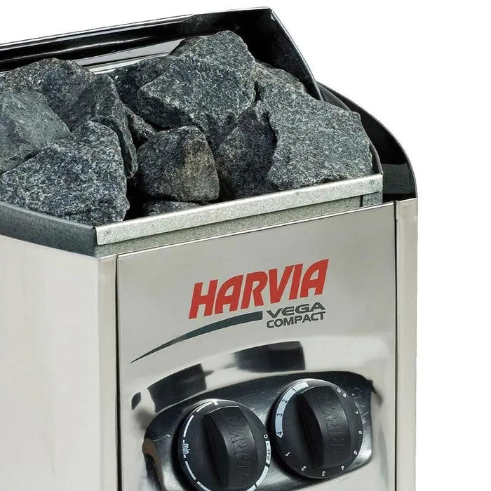 Harvia Vega Compact 1900 Vega Series 1.9kW Sauna Heater 120V Harvia