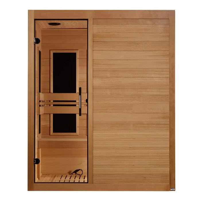 Dynamic Toscana 3 Person Low EMF FAR Infrared Sauna DYN-6315-05 Golden Designs
