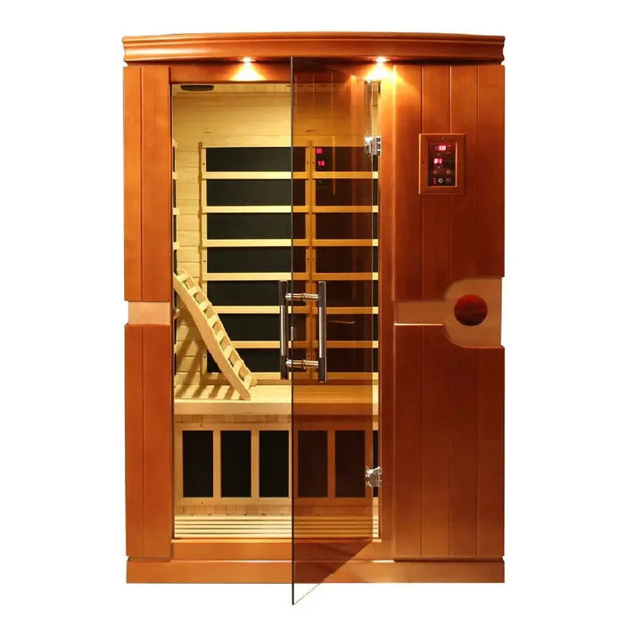 Dynamic Venice Elite 2-person Ultra Low EMF FAR Infrared Sauna | DYN-6210-01-Elite Golden Designs