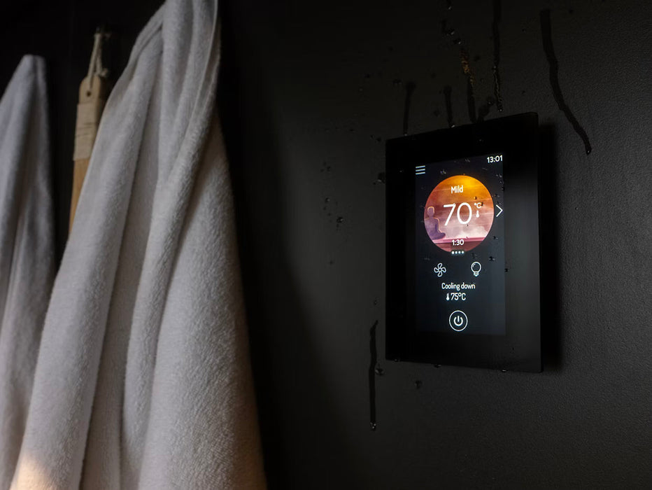 Harvia Fenix Digital Sauna Heater Control w/ WiFi and Power Unit and Temp/Humidity Sensor Kit | FX30-U1-U3-XC /  FX45-U1-U3-XC