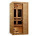 Golden Designs S-Line Maxxus Ultra Low EMF FAR Infrared Sauna Canadian Hemlock | MX-S106-01-ULEMF (Elite) Golden Designs