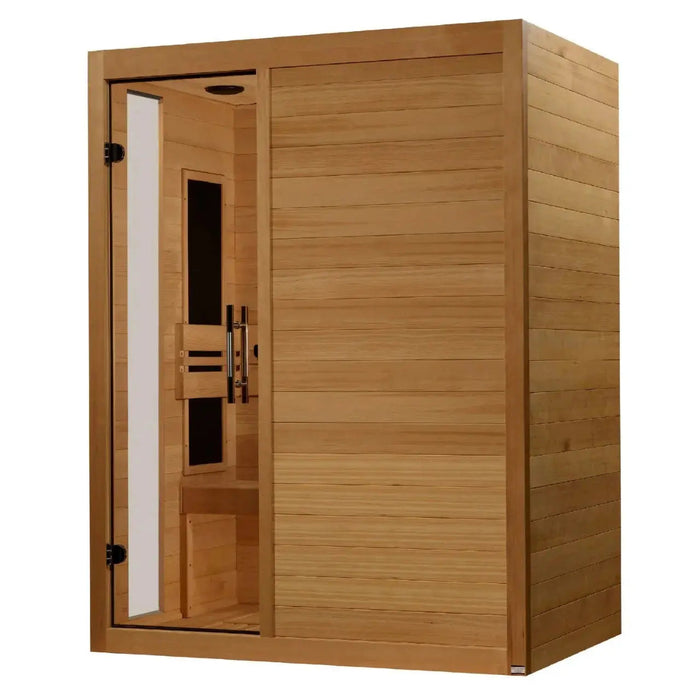 Dynamic Toscana 3 Person Low EMF FAR Infrared Sauna DYN-6315-05 Golden Designs