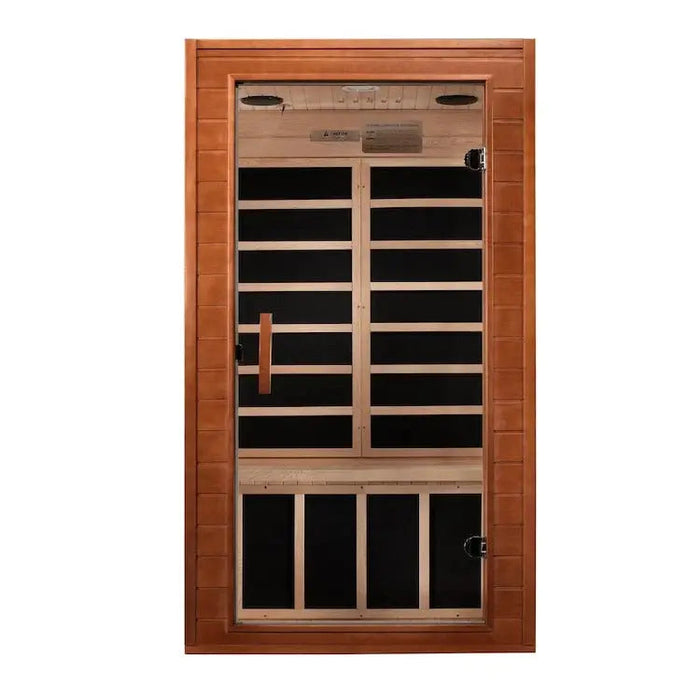 Dynamic Avila Elite 1-2 Person Ultra Low EMF FAR Infrared Sauna | DYN-6103-01 Elite Golden Designs