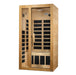 Dynamic Gracia Elite 1-2 Person Ultra Low EMF FAR Infrared Sauna Golden Designs