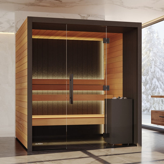 Auroom Vulcana 3-4 Person Indoor Traditional Sauna