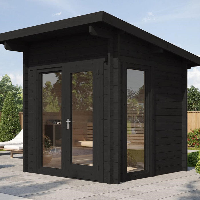 SaunaLife 6-Person Outdoor Traditional Cabin Sauna | Model G4