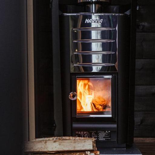 Harvia M3 16.5kW Wood Burning Sauna Stove | WKM3