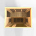 Dynamic Lugano 3-Person Ultra Low EMF FAR Infrared Sauna | DYN-6336-02 Elite Golden Designs