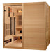 Golden Designs 2025 Toledo 6 Per Hybrid Sauna (Indoor) Full Spectrum and Harvia Traditional Stove | GDI-8360-01 Golden Designs