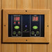 Dynamic Gracia 1-2-person Low EMF FAR Infrared Sauna | DYN-6119-01 Golden Designs