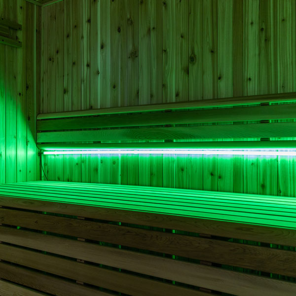 Dundalk Leisurecraft White/RGB 72" Dimmable Sauna Light Kit | SaunaGlo