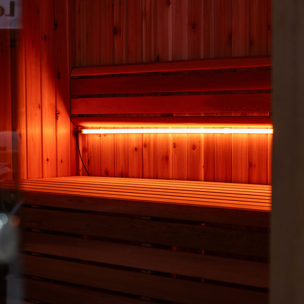 Dundalk Leisurecraft White/RGB 72" Dimmable Sauna Light Kit | SaunaGlo