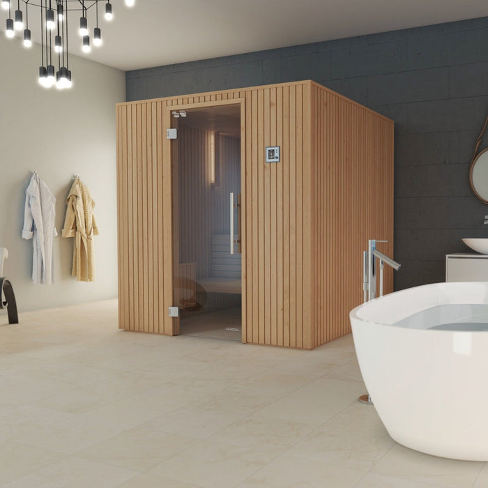 Auroom Familia 3-4 Person Indoor Traditional Sauna
