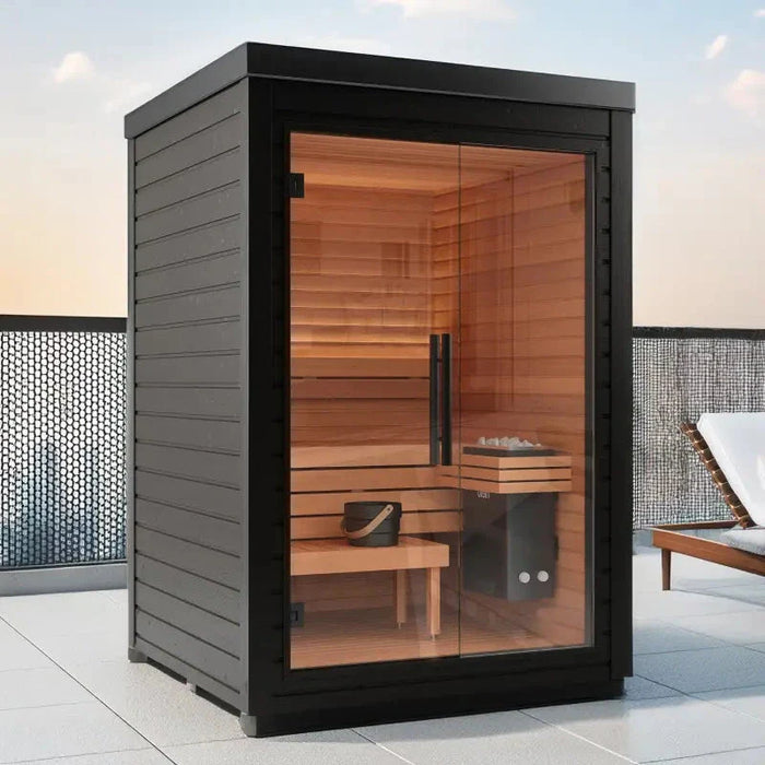 Auroom Mira 1-2 Person Outdoor Traditional Sauna