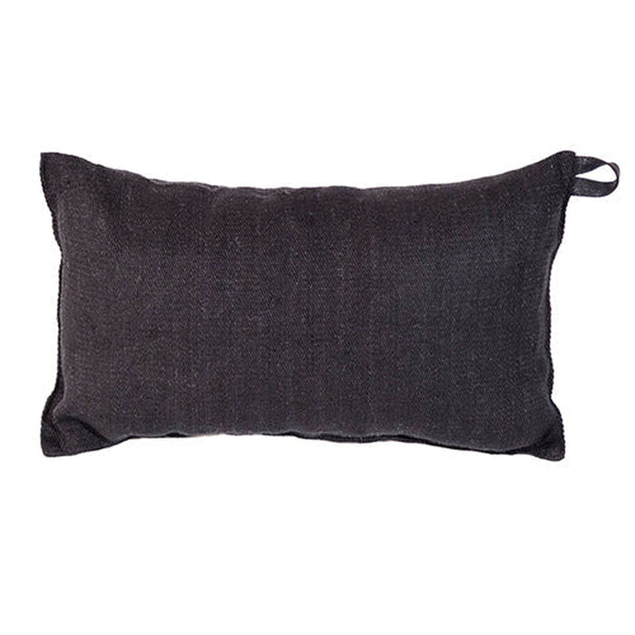 Auroom Black Natural Linen & Cotton Blend Sauna Pillow
