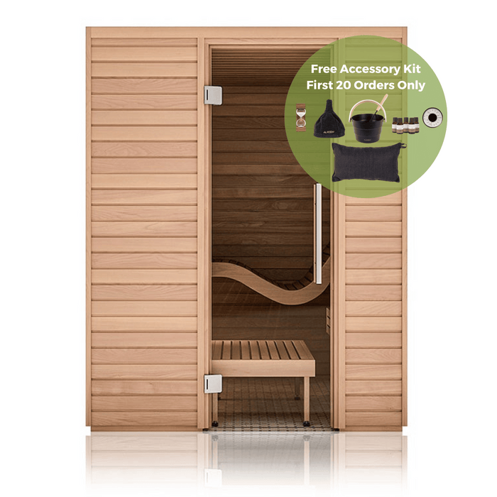 Auroom Baia 2-Person Traditional Indoor Sauna