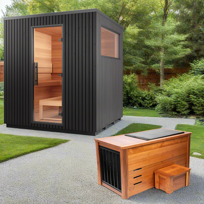 Auroom Garda 4-6 Person Outdoor Traditional Sauna