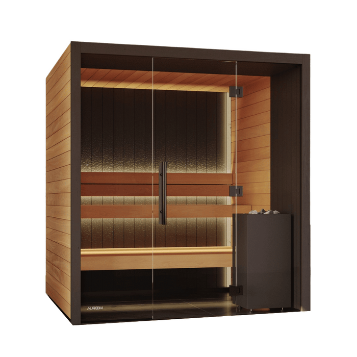 Auroom Vulcana 3-4 Person Indoor Traditional Sauna