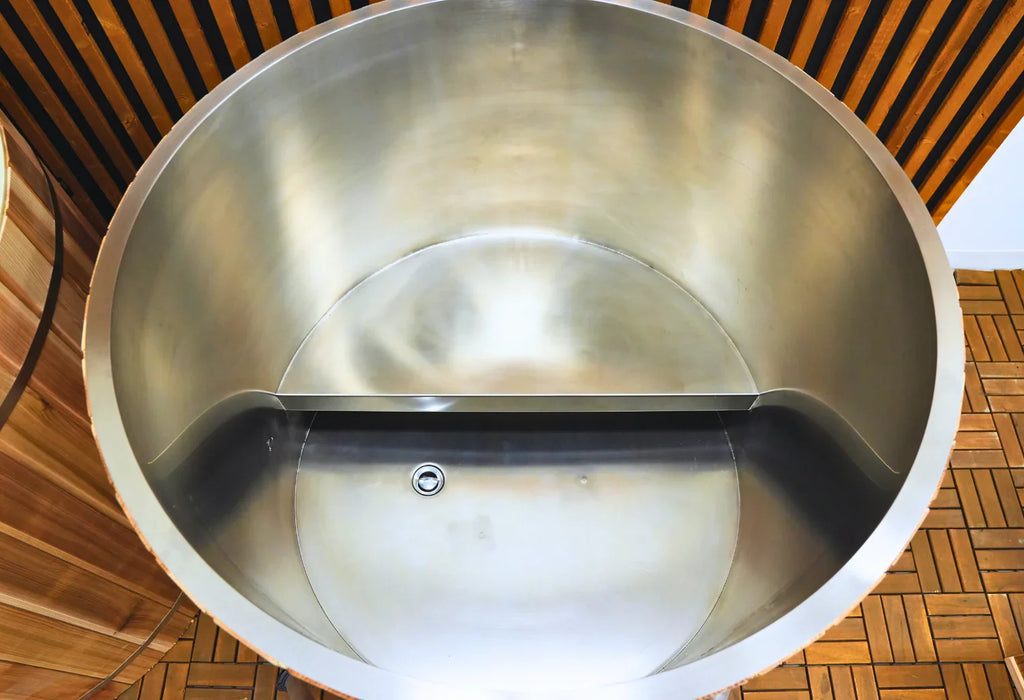 Dynamic Cedar Cold Plunge Barrel