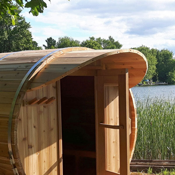Dundalk Cedar Roof Extension for Barrel Sauna