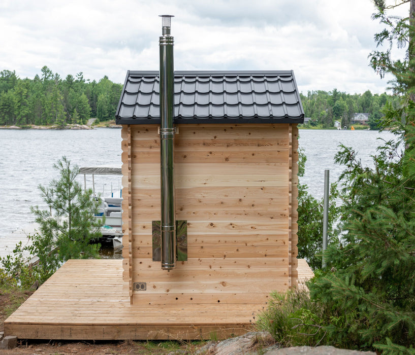 Dundalk LeisureCraft Canadian Timber Georgian Cabin Sauna CTC88W
