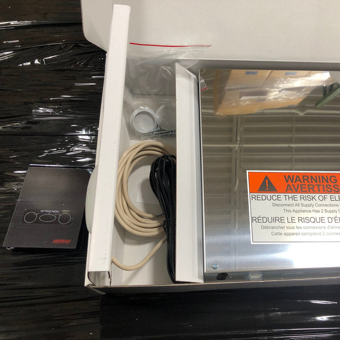 Harvia Xenio KIP Digital Sauna Heater Control w/ WiFi and Power Unit and Temp/Humidity Sensor Kit | CX170-U1-15-XW / CX170-U3-15-XW
