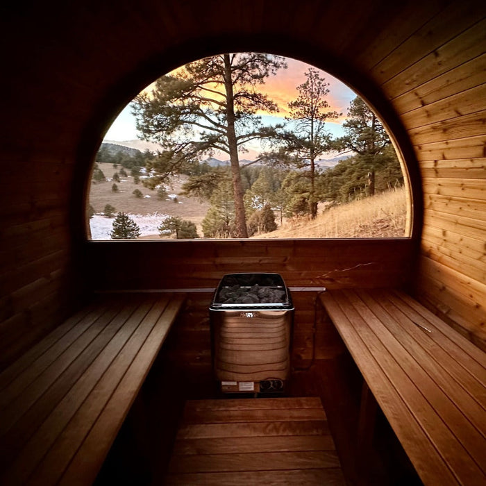 Harvia KIP 240V Electric Sauna Heater w/ Built-In Knob Controls 4.5/6/8kW