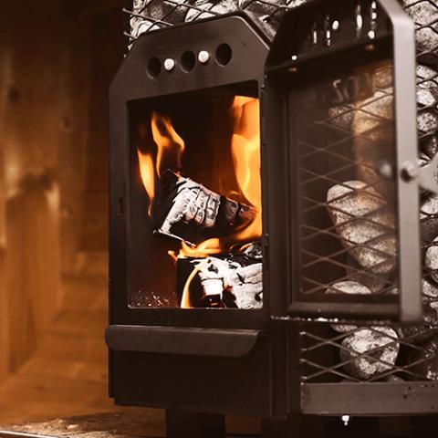 Cozy Heat O 12kW Wood Burning Sauna Stove