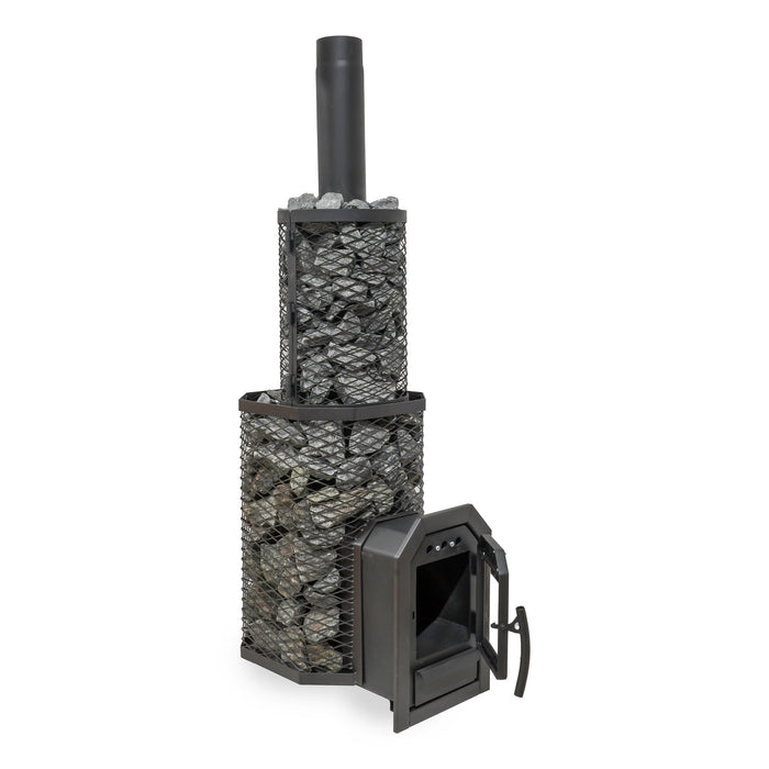 Cozy Heat 12kW Thru-Wall Wood Burning Sauna Stove