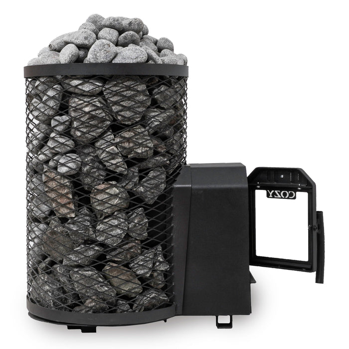 Cozy Heat O 12kW Thru-Wall Wood Burning Sauna Stove