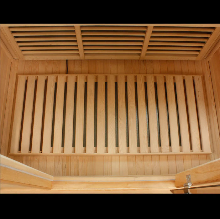 Maxxus Bellevue 3-Person Low EMF FAR Indoor Infrared Sauna + Red Light Therapy | MX-J306-01