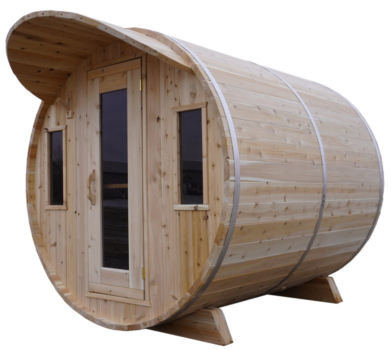 Dundalk Cedar Roof Extension for Barrel Sauna