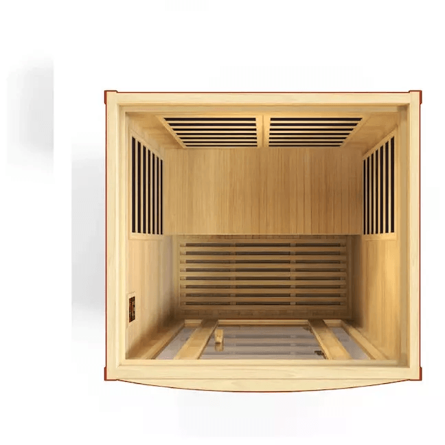 Dynamic San Marino Elite 2-person Ultra Low EMF FAR Indoor Infrared Sauna + Red Light Therapy | DYN-6206-01 Elite