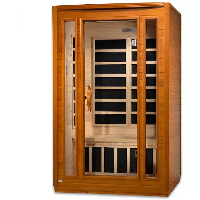 Dynamic San Marino Elite 2-person Ultra Low EMF FAR Indoor Infrared Sauna + Red Light Therapy | DYN-6206-01 Elite
