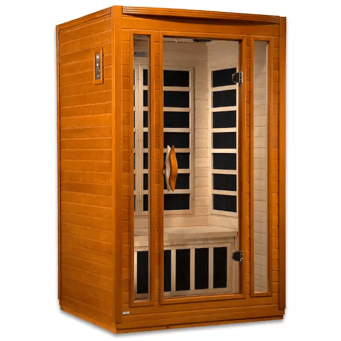 Dynamic San Marino Elite 2-person Ultra Low EMF FAR Indoor Infrared Sauna + Red Light Therapy | DYN-6206-01 Elite