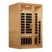 Dynamic Serena 2 Person Low EMF FAR Infrared Sauna | DYN-6229-01 Golden Designs