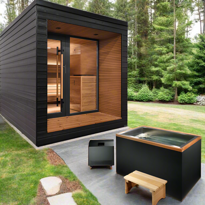 Auroom Arti 5-Person Outdoor Traditional Sauna