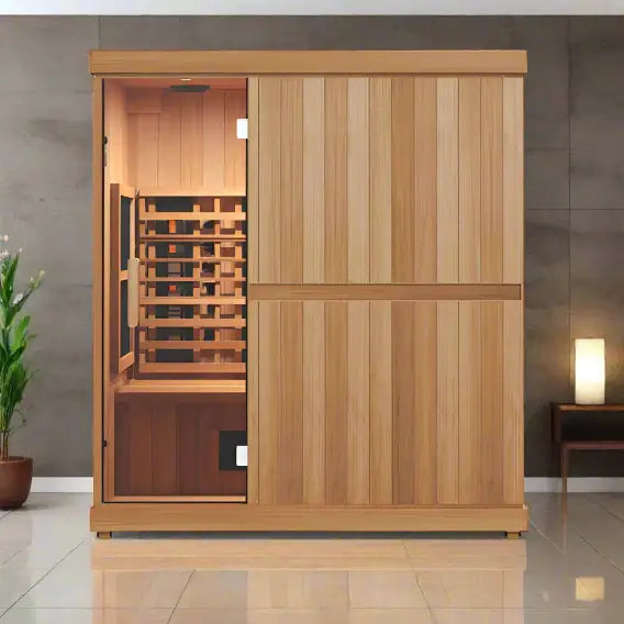Finnmark FD-3 3-4-Person Full Spectrum Indoor Infrared Sauna | FD-KN003