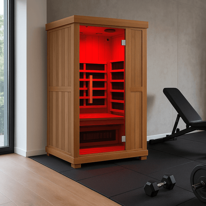 Finnmark FD-1 1-Person Full Spectrum Indoor Infrared Sauna | FD-KN001