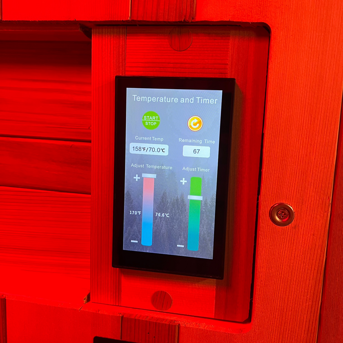 Finnmark FD-2 2-Person Full Spectrum Indoor Infrared Sauna | FD-KN002