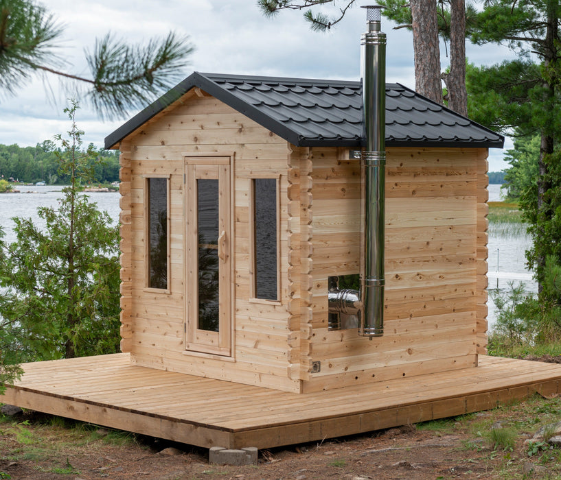 Dundalk LeisureCraft Canadian Timber Georgian Cabin Sauna CTC88W