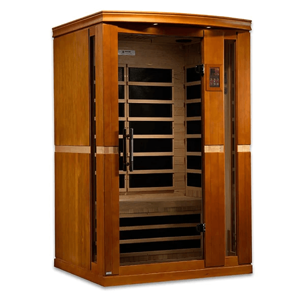Dynamic Vittoria Elite 2-person Ultra Low EMF FAR Indoor Infrared Sauna + Red Light Therapy | DYN-6220-01 Elite