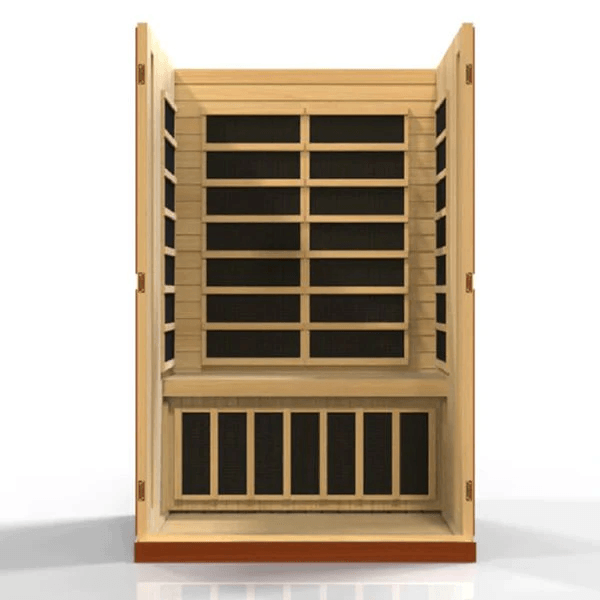 Dynamic Vittoria Elite 2-person Ultra Low EMF FAR Indoor Infrared Sauna + Red Light Therapy | DYN-6220-01 Elite