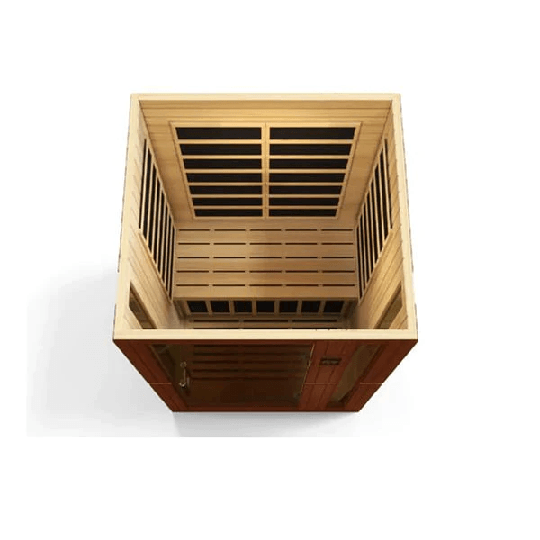 Dynamic Vittoria Elite 2-person Ultra Low EMF FAR Indoor Infrared Sauna + Red Light Therapy | DYN-6220-01 Elite