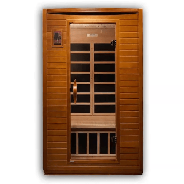 Dynamic Versailles 2-person Low EMF FAR Indoor Infrared Sauna + Red Light Therapy | DYN-6202-03