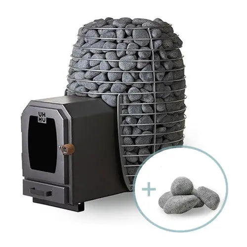 HUUM HIVE Wood Series 17kW LS Sauna Heater Package HUUM