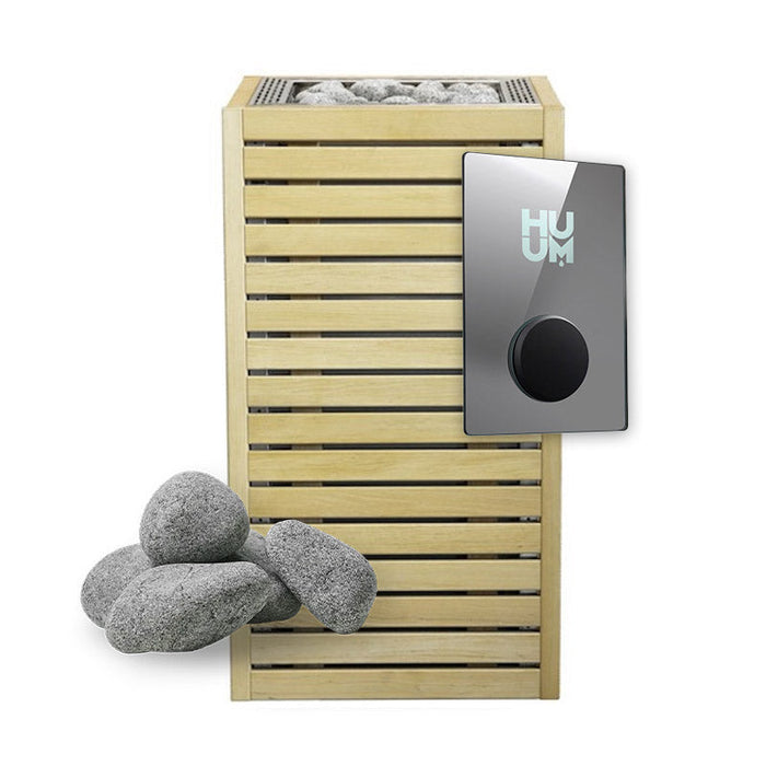HUUM CORE 240V Electric Heater Package w/ UKU Wifi Controller and Stones