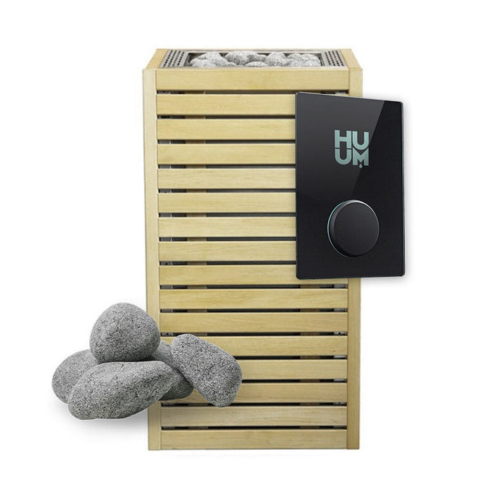 HUUM CORE 240V Electric Heater Package w/ UKU Wifi Controller and Stones
