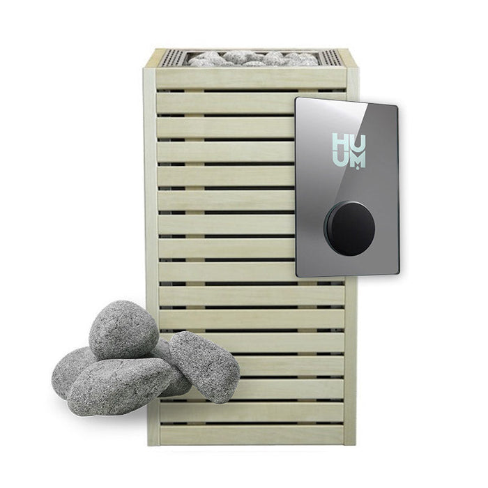 HUUM CORE 240V Electric Heater Package w/ UKU Wifi Controller and Stones